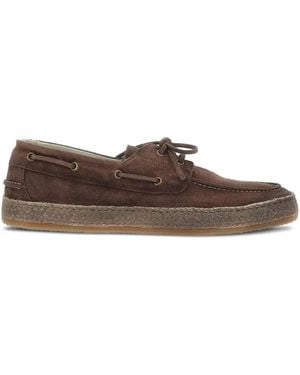Corvari Mocasines 1933 de ante - Marrón