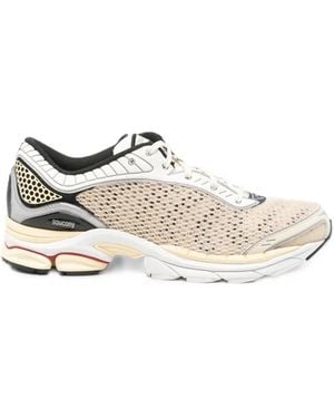Saucony Progrid Paramount Mesh Panelled Trainers - White