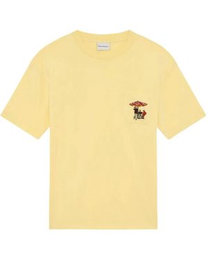 Drole de Monsieur Le Parasol T-Shirt - Yellow
