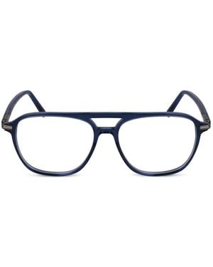 Ferragamo Square Full-Rim Glasses - Multicolor