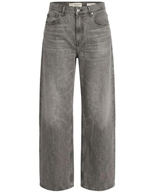 Nili Lotan Wide-Leg Jeans - Grey