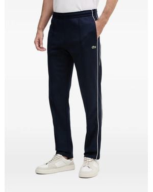 Lacoste Pantalon De Jogging À Rayures Latérales - Blue