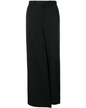 Y. Project Classic Wide-Leg Pants - Black