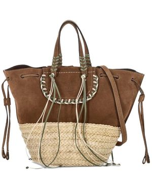 CUBA LAB Medium Bolero Tote Bag - Brown