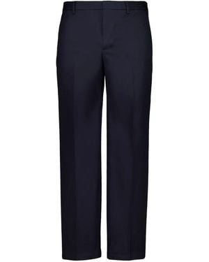 Gucci Web-Stripe Tailored Trousers - Blue