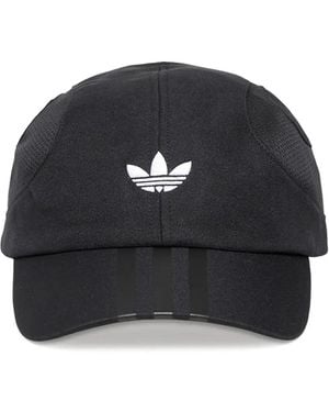 adidas Logo-Embroidered Cap - Black