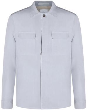 Eleventy Pocket Jacket - Blue