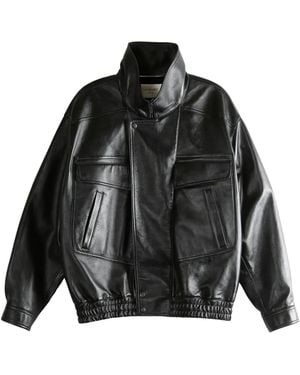Saint Laurent Leather Jacket - ブラック