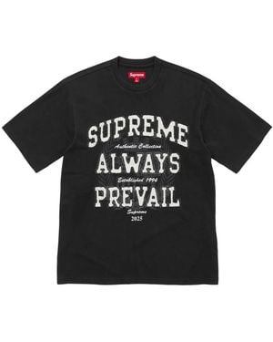 Supreme Always Prevail Short-Sleeve T-Shirt - Black