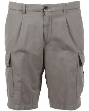 Briglia 1949 Cargo Bermuda Shorts - Grey