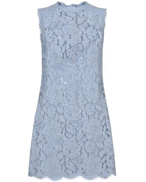 Dolce & Gabbana Lace Dress - Blue