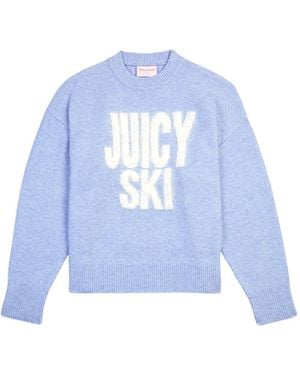 Juicy Couture Jersey De Punto De Intarsia - Azul
