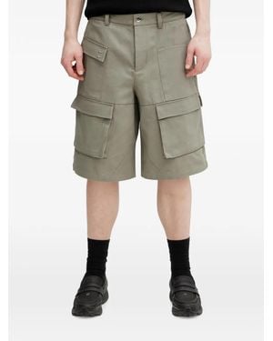 HELIOT EMIL Multi-Pocket Cargo Shorts - Green