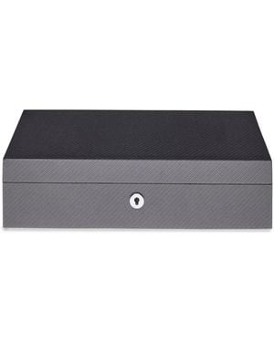Rapport Caja Para Reloj Carbon Fiber Five - Negro