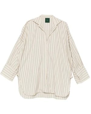 Jejia Camicia Orlando A Righe - Bianco
