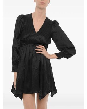 AllSaints Long-Sleeves Mini Dress - Black