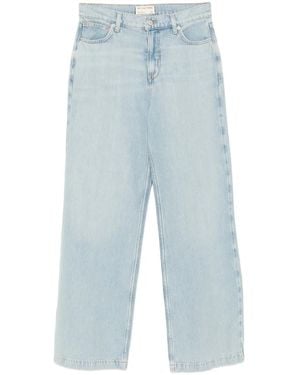 Free People Jeans A Righe - Blu