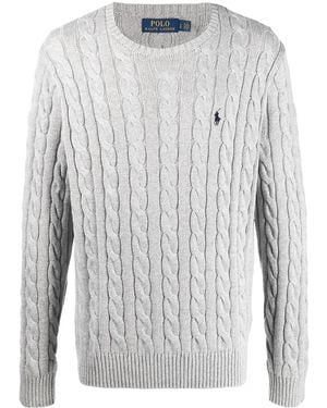 Polo Ralph Lauren Maglione Con Logo - Bianco