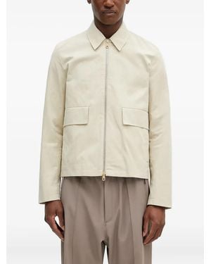 Paul Smith Zip-Front Pocket Jacket - Natural