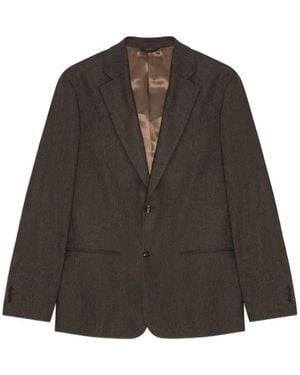 NN07 Timo Single-Breasted Blazer - Brown