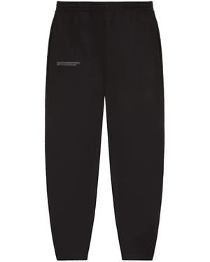 PANGAIA Elasticated-Waist Track Pants - Black