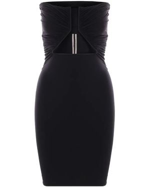 Rick Owens Prong Mini Dress - Black