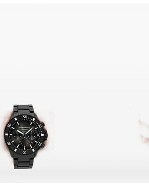 Emporio Armani Diver Chronograph 43Mm - Black