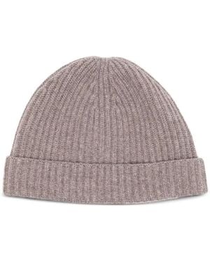 N.Peal Cashmere カシミア ビーニー - グレー