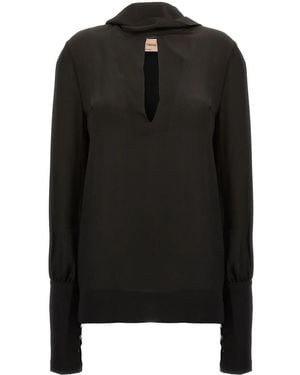 Le twins Blusa Lecce - Nero