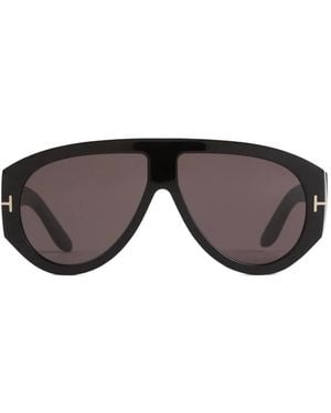 Tom Ford Shield-Frame Sunglasses - Grey
