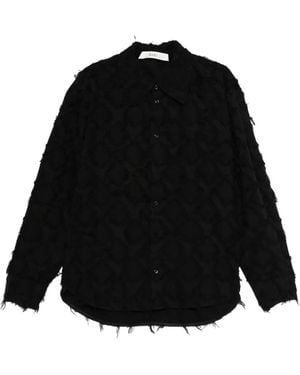 Séfr Textured Shirt - Black