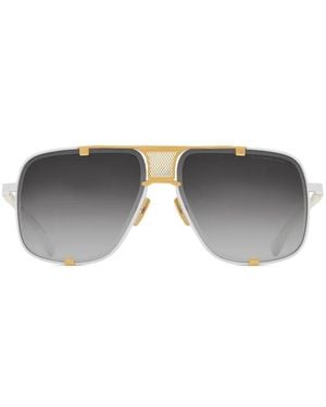 Dita Eyewear Sonnenbrille Aus Metall - Grau