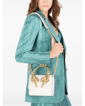 Roberto Cavalli Small Roar Crossbody Bag - Blue