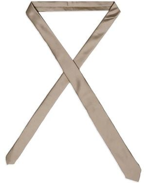 ROBERTO CLERICI Pointed-Tip Tie - Metallic