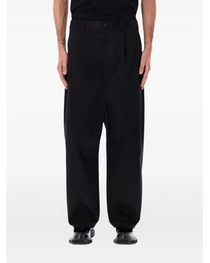 Junya Watanabe Pleated Trousers - ブラック
