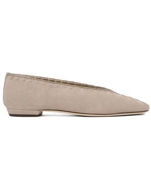 Giorgio Armani Embroidery Ballet Flats - Multicolour
