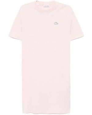 Lacoste Oversized Dress - Pink