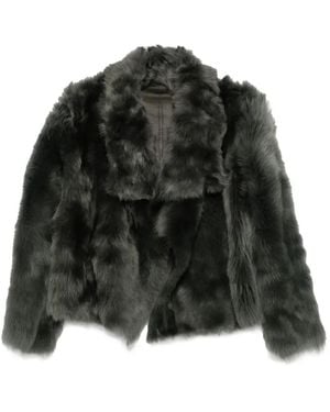 Yves Salomon Reversible Jacket - Black