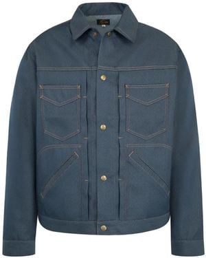 Needles Penny Twill Denim Jacket - Blue