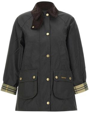 Barbour Modern Beadnell Waxed Jacket - Black