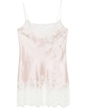Carine Gilson Lace-Detail Nightdress - White