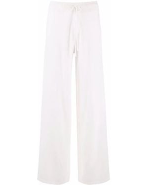 Lisa Yang Drawstring Cashmere Pants - White