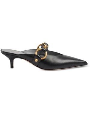 Balenciaga Mules City En - Negro