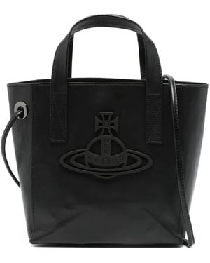 Vivienne Westwood Orb-Embellished Tote Bag - Black