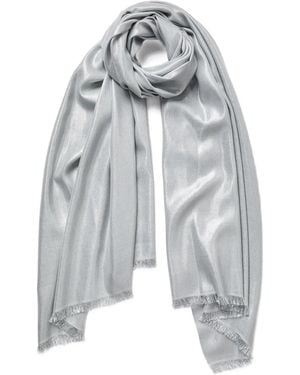 Jane Carr The Mercury Scarf - Gray