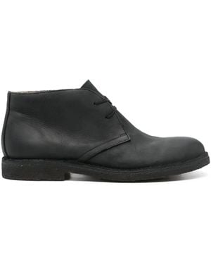 Astorflex Lace-Up Boots - Black