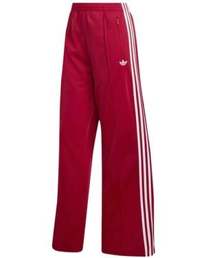 adidas Firebird Loose-Fit Track Trousers - Red