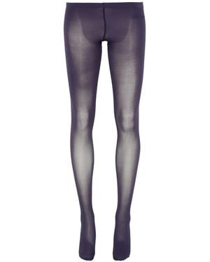 FALKE Medias Translúcidas - Azul