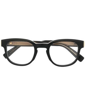 dunhill ロゴ 眼鏡フレーム - ブラック