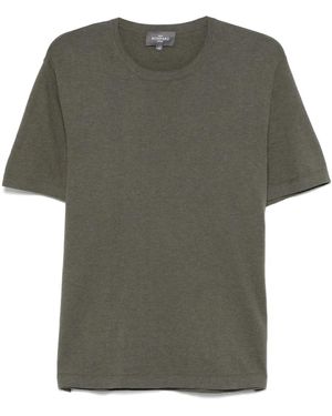 Bompard Fine-Knit T-Shirt - Green